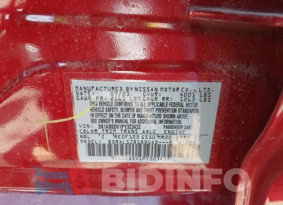 3N1AB8DV1PY323432 Photo# 9