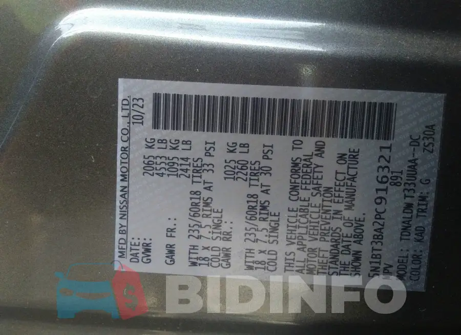 5N1BT3BA2PC916321 Photo# 9