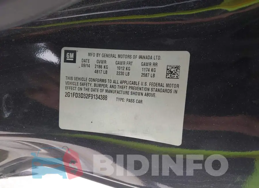 2G1FD3D32F9134388 Photo# 9