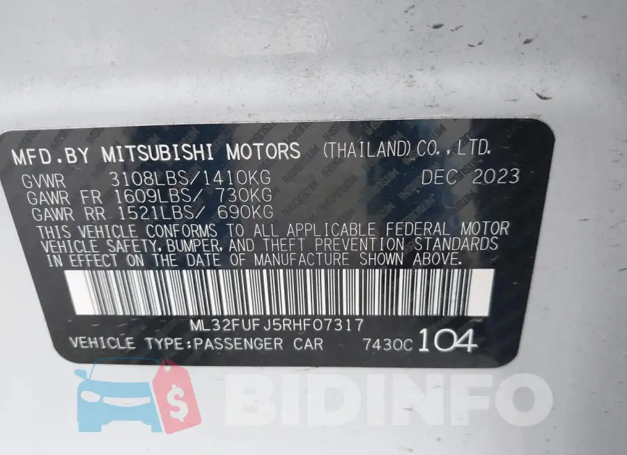 ML32FUFJ5RHF07317 Photo# 9