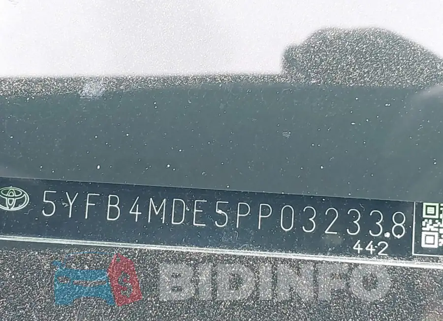 5YFB4MDE5PP032338 Photo# 9