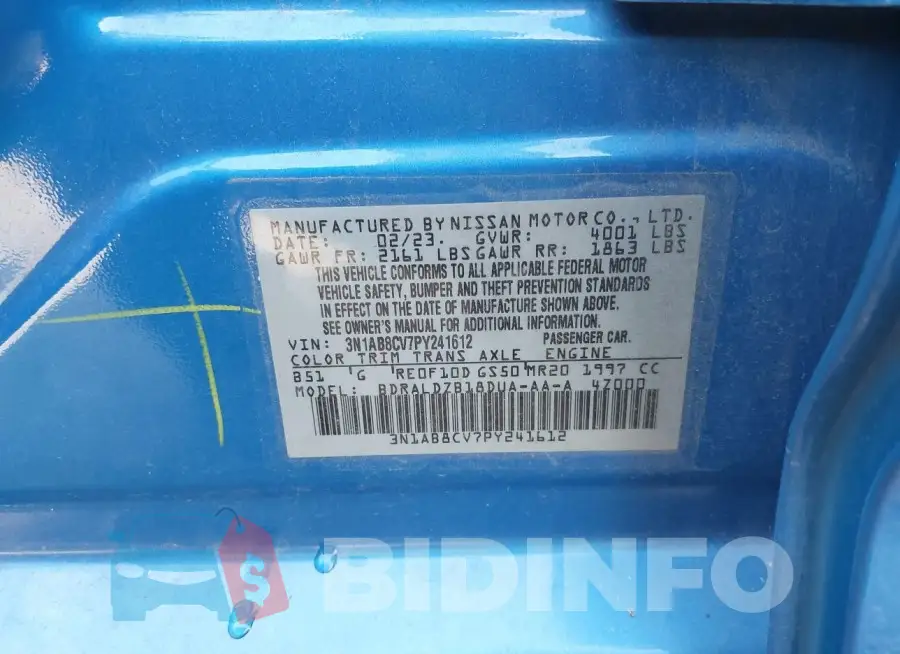 3N1AB8CV7PY241612 Photo# 9