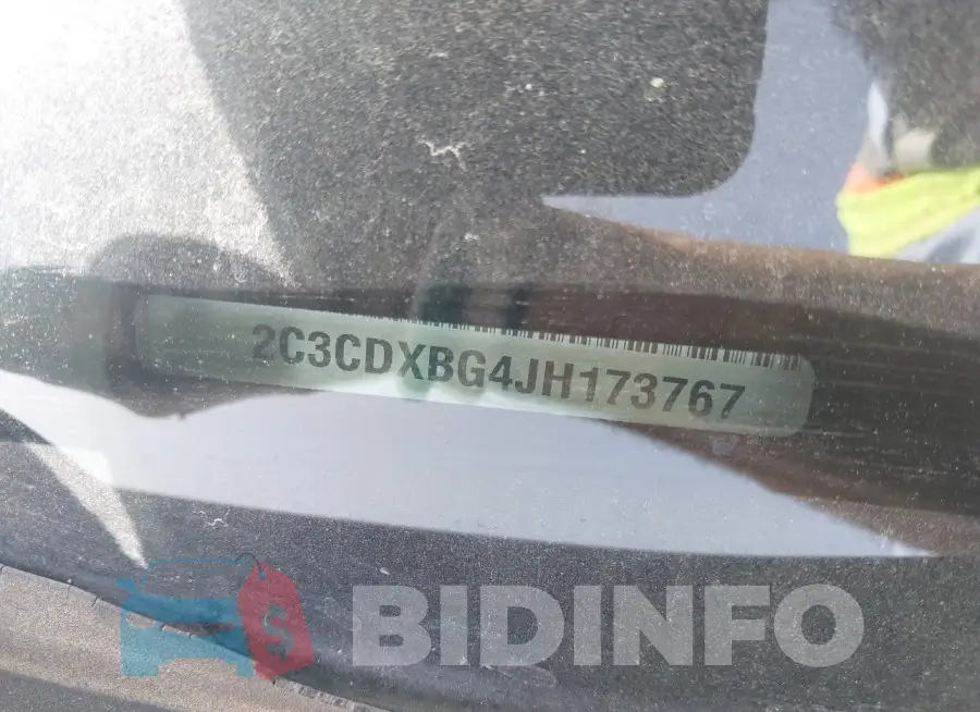 2C3CDXBG4JH173767 Photo# 9