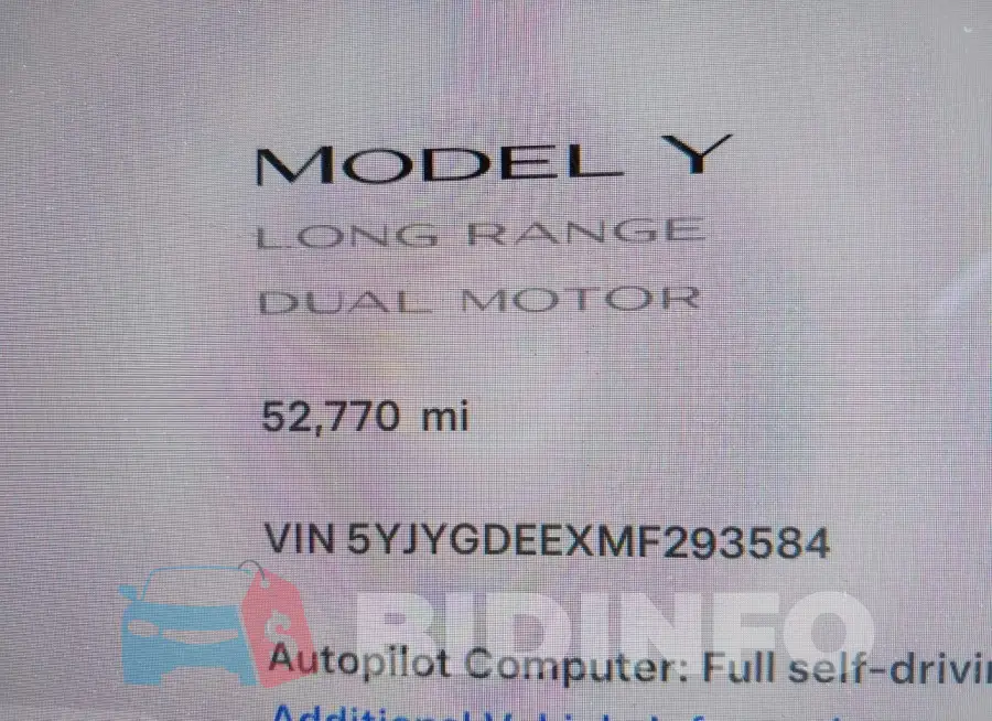 5YJYGDEEXMF293584 Photo# 15