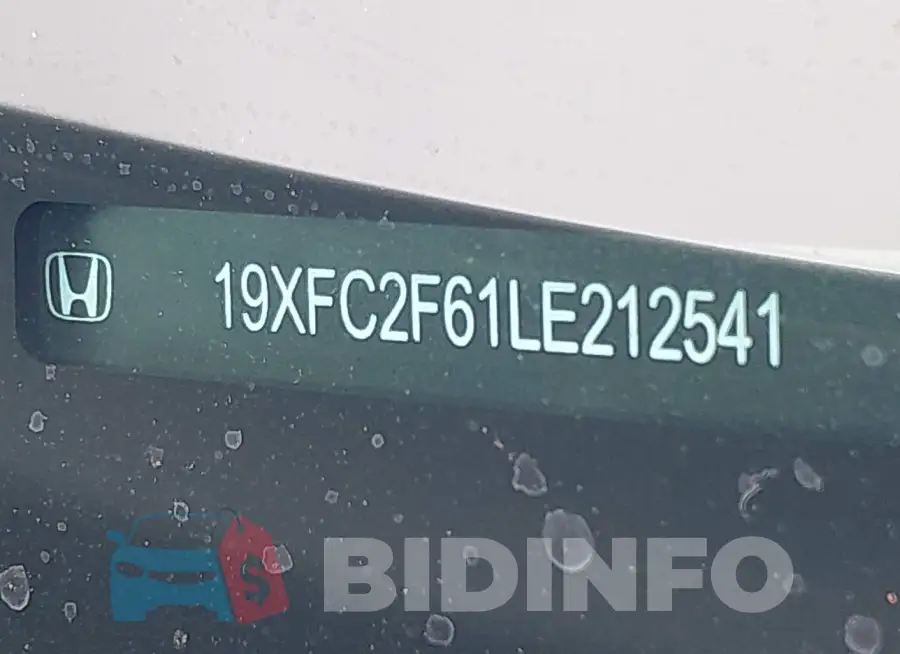 19XFC2F61LE212541 Photo# 9