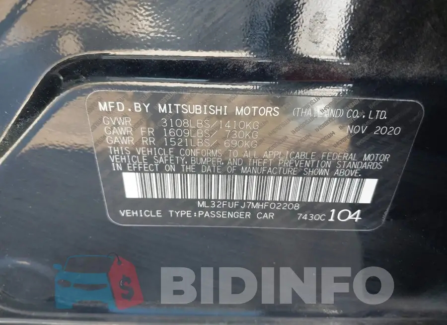 ML32FUFJ7MHF02208 Photo# 9
