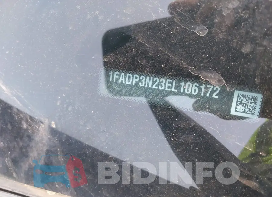 1FADP3N23EL106172 Photo# 9