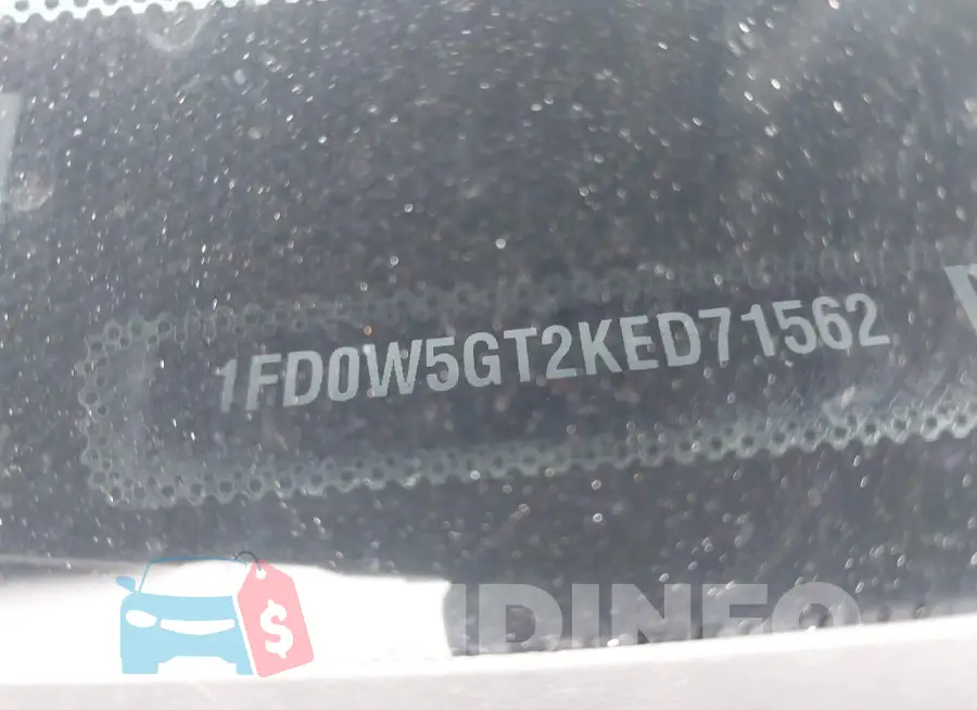 1FD0W5GT2KED71562 Photo# 9