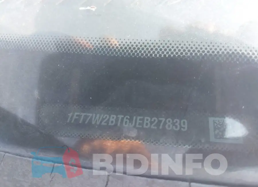 1FT7W2BT6JEB27839 Photo# 9