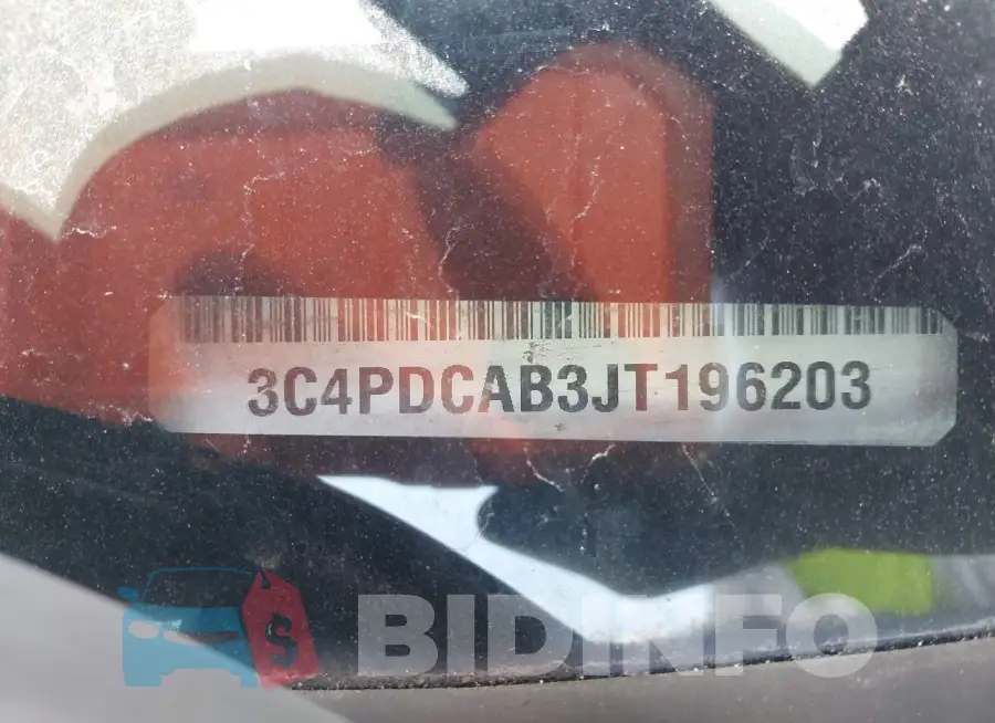 3C4PDCAB3JT196203 Photo# 9
