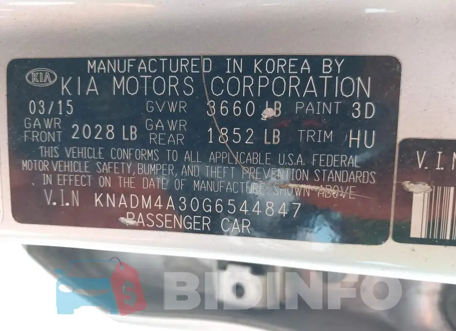 KNADM4A30G6544847 Photo# 9