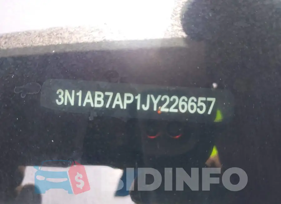 3N1AB7AP1JY226657 Photo# 9