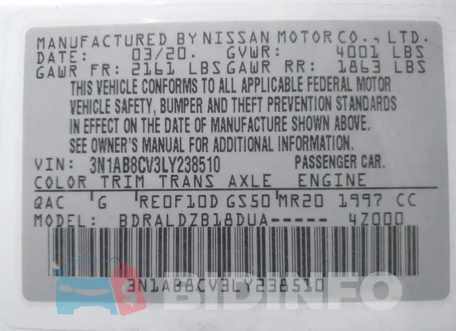 3N1AB8CV3LY238510 Photo# 9