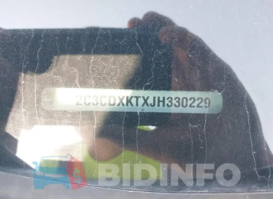 2C3CDXKTXJH330229 Photo# 9