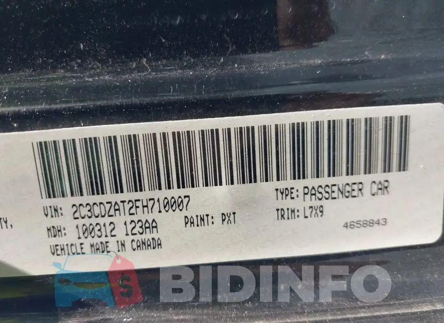 2C3CDZAT2FH710007 Photo# 9