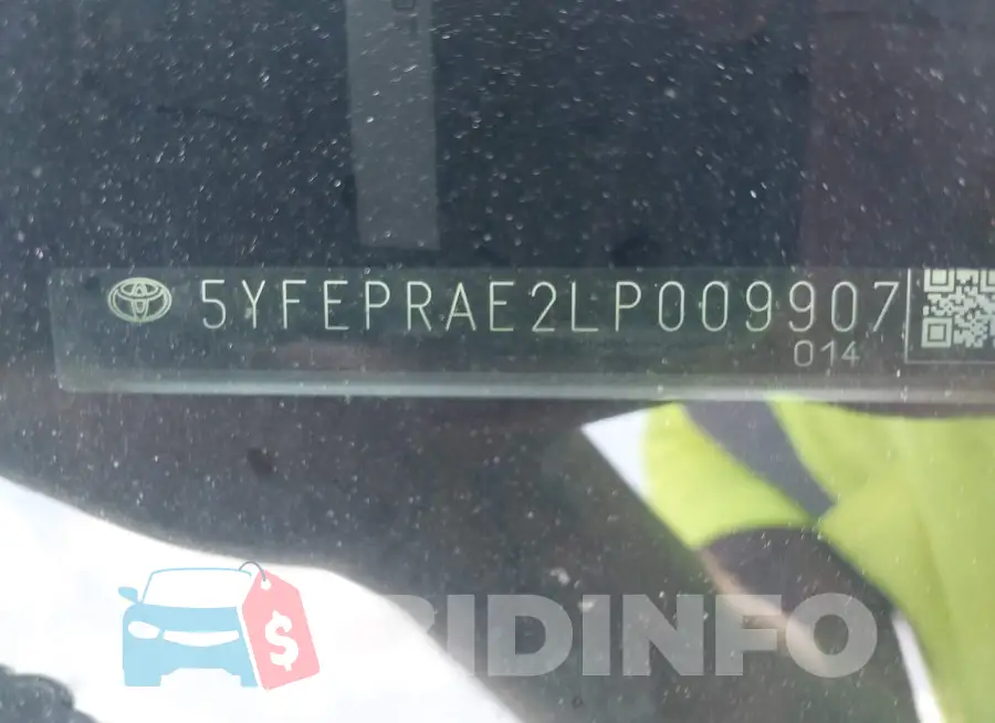 5YFEPRAE2LP009907 Photo# 9