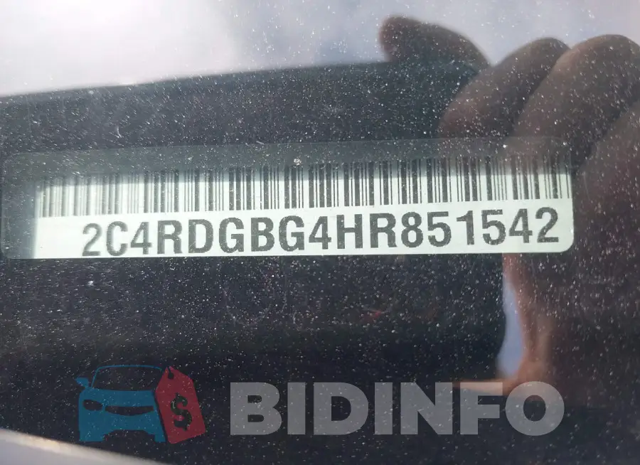 2C4RDGBG4HR851542 Photo# 9