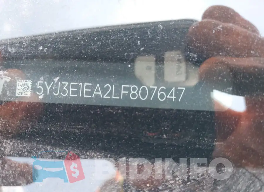 5YJ3E1EA2LF807647 Photo# 9