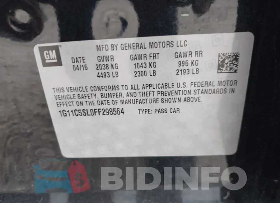 1G11C5SL0FF298564 Photo# 9