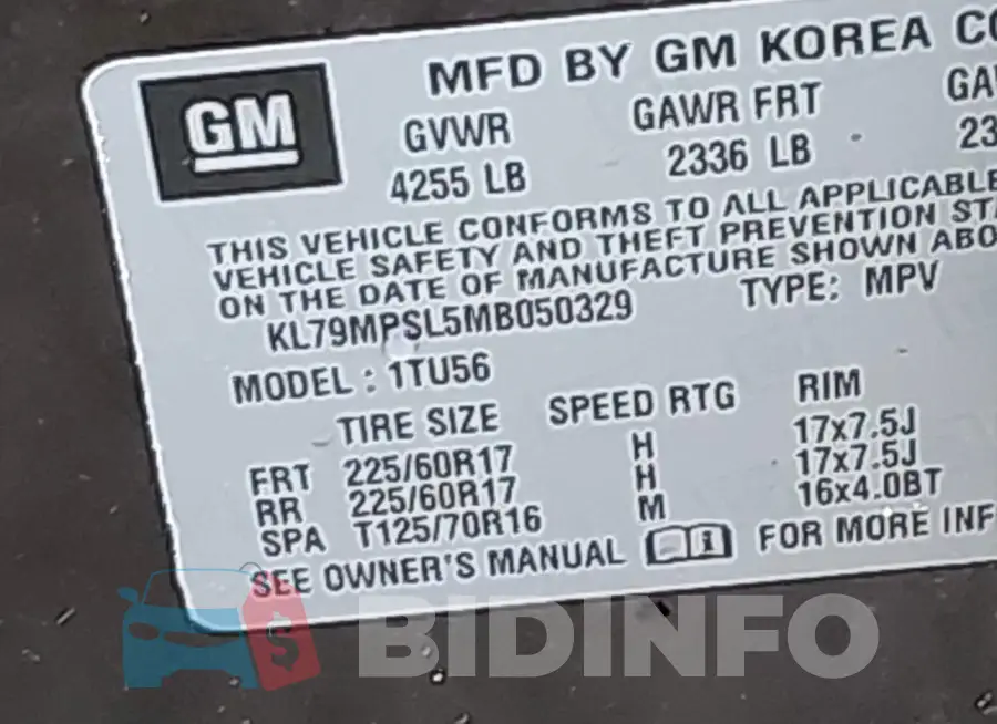KL79MPSL5MB050329 Photo# 9