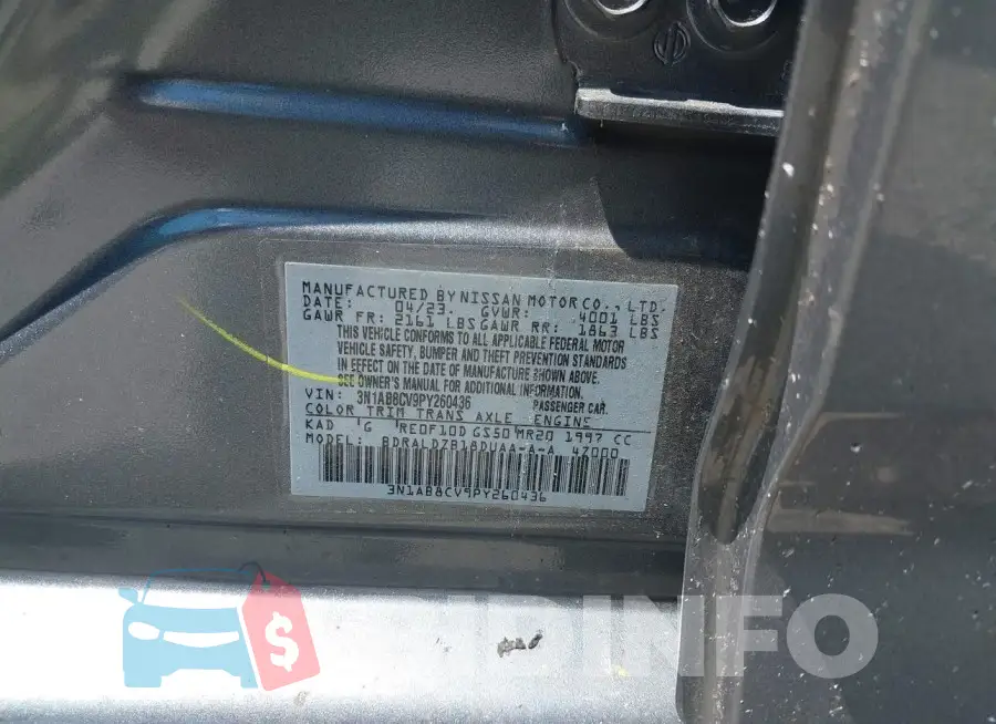 3N1AB8CV9PY260436 Photo# 9