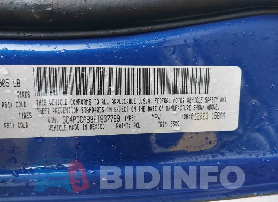 3C4PDCAB9FT637789 Photo# 9