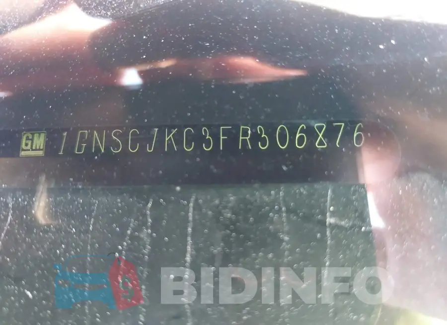 1GNSCJKC3FR306876 Photo# 9