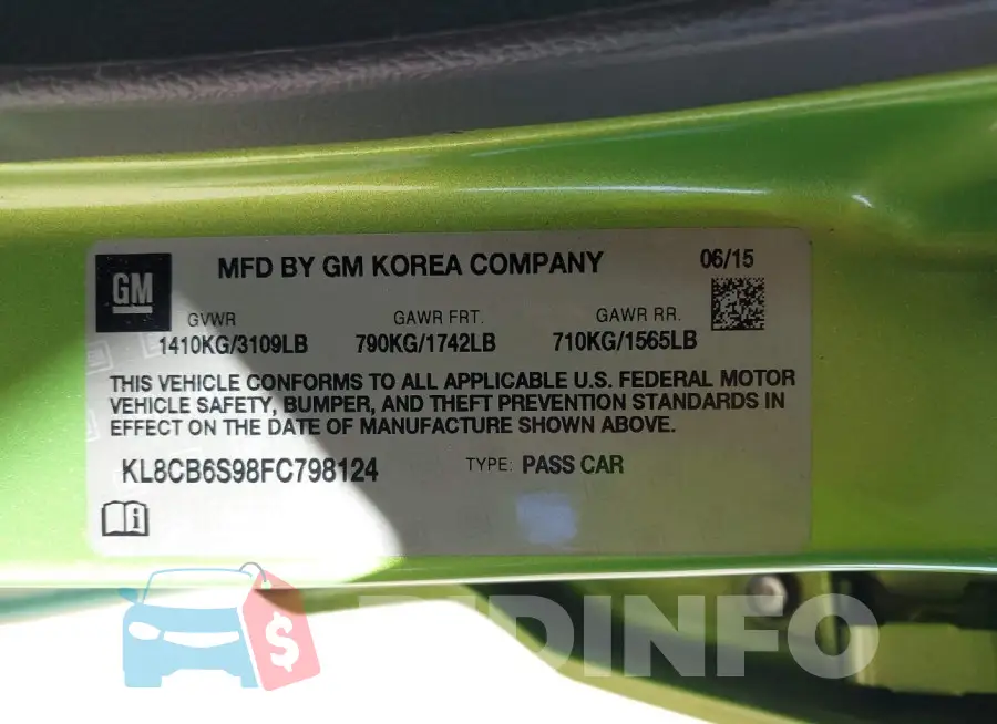 KL8CB6S98FC798124 Photo# 9