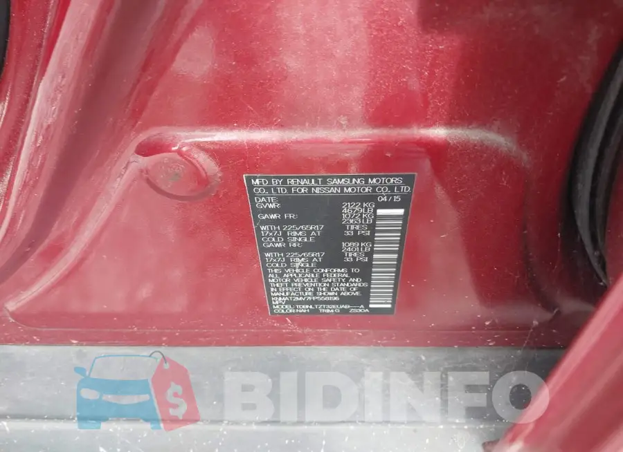 KNMAT2MV7FP558196 Photo# 9