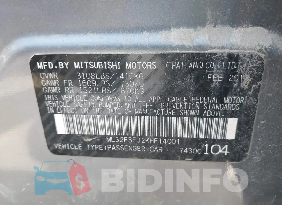 ML32F3FJ2KHF14001 Photo# 9