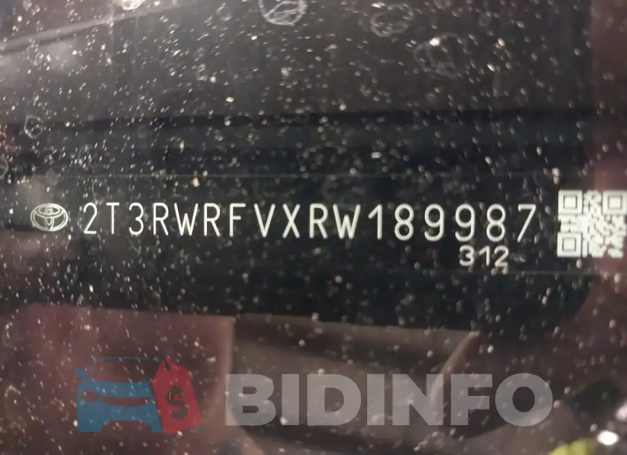 2T3RWRFVXRW189987 Photo# 18