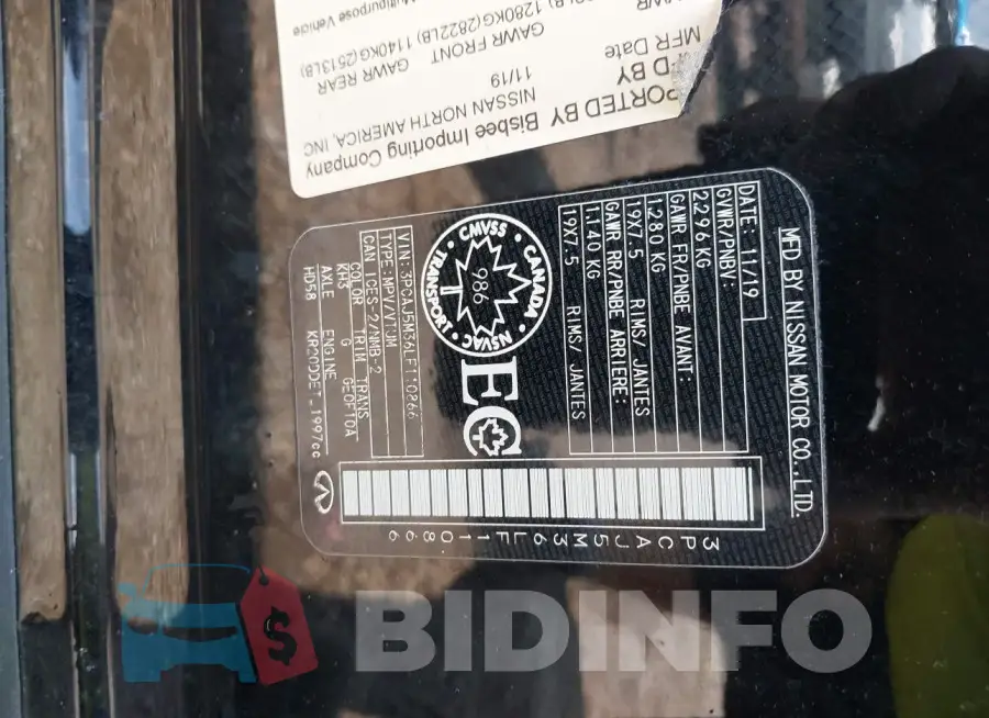 3PCAJ5M36LF110866 Photo# 9