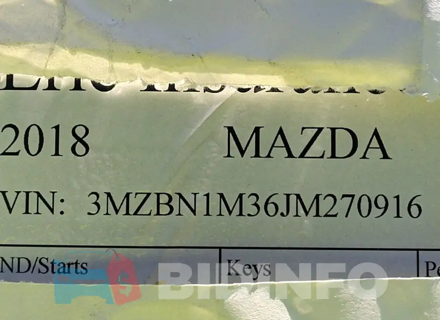 3MZBN1M36JM270916 Photo# 9