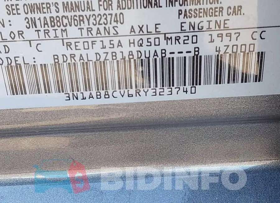 3N1AB8CV6RY323740 Photo# 9