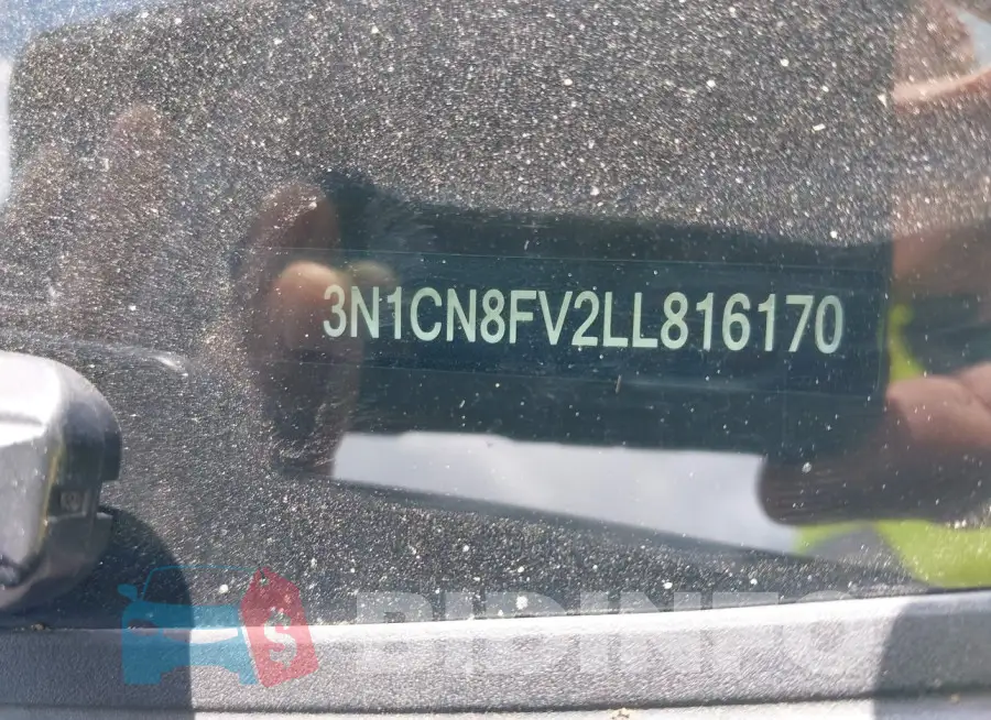 3N1CN8FV2LL816170 Photo# 9