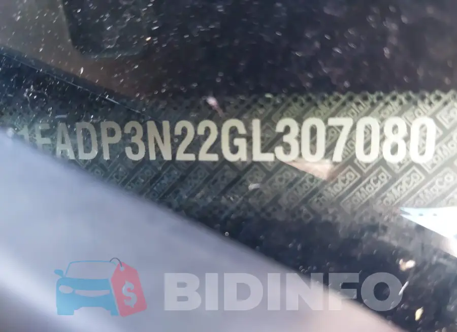 1FADP3N22GL307080 Photo# 9