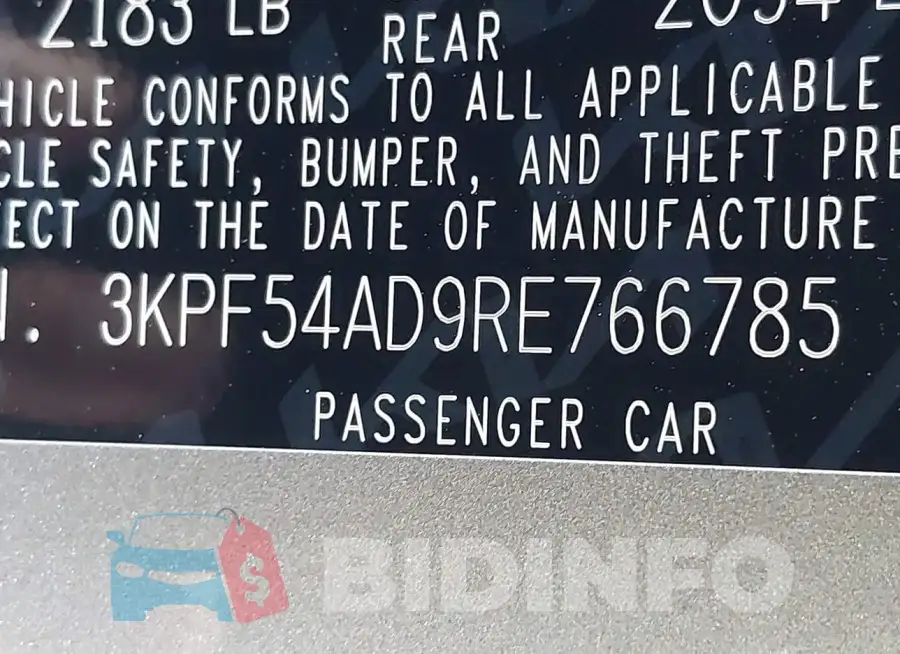 3KPF54AD9RE766785 Photo# 9