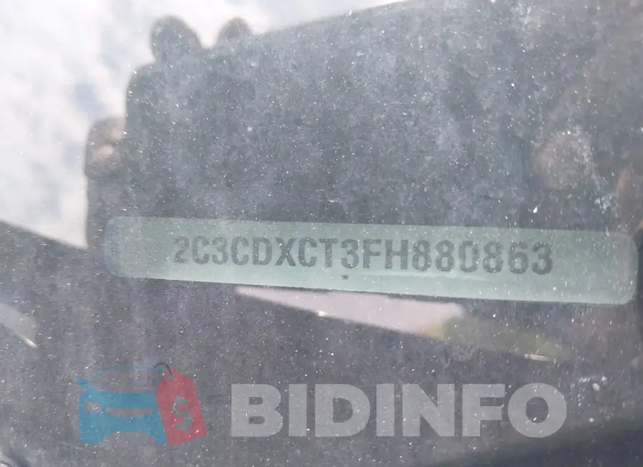 2C3CDXCT3FH880863 Photo# 9