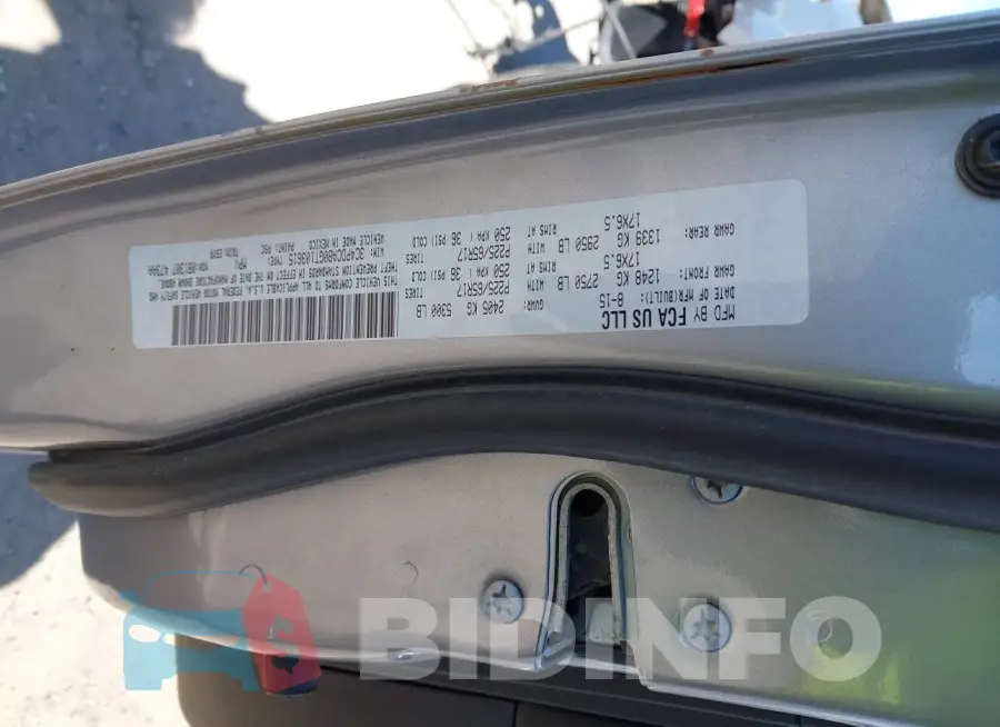 3C4PDCAB0GT103615 Photo# 9