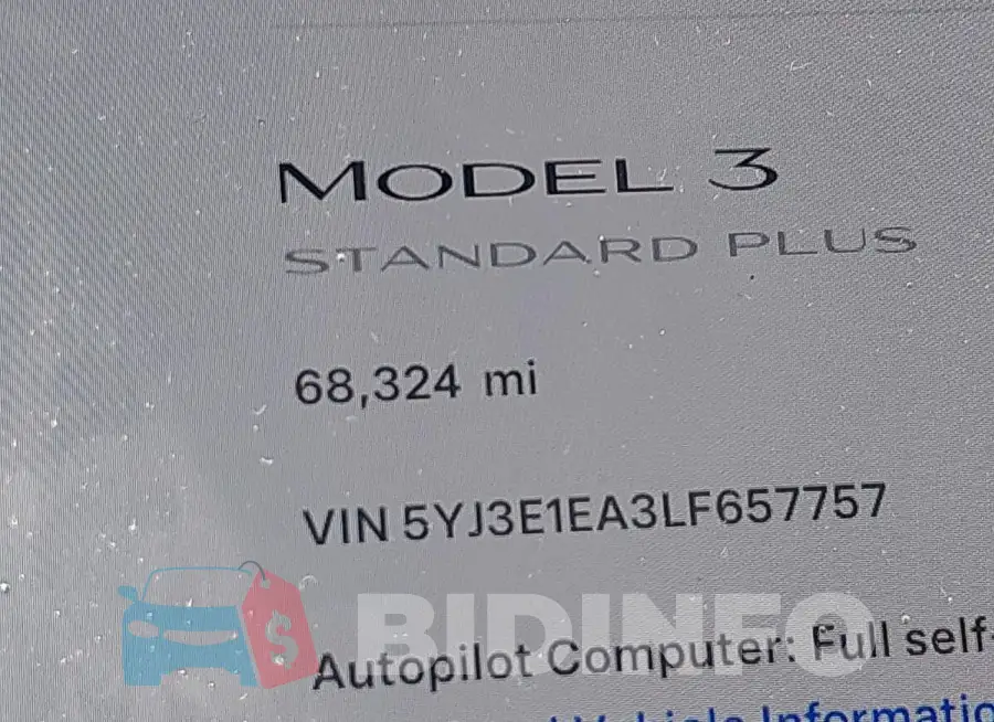 5YJ3E1EA3LF657757 Photo# 15