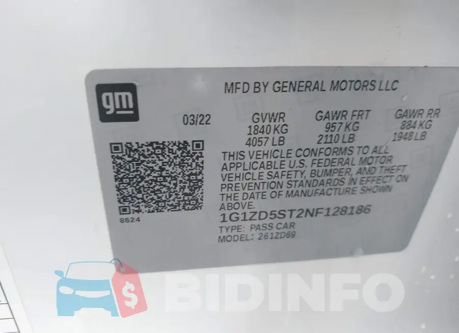 1G1ZD5ST2NF128186 Photo# 9