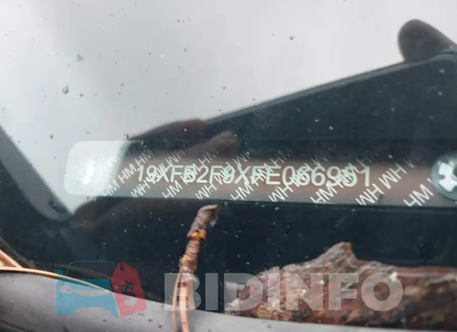 19XFB2F9XFE066951 Photo# 9