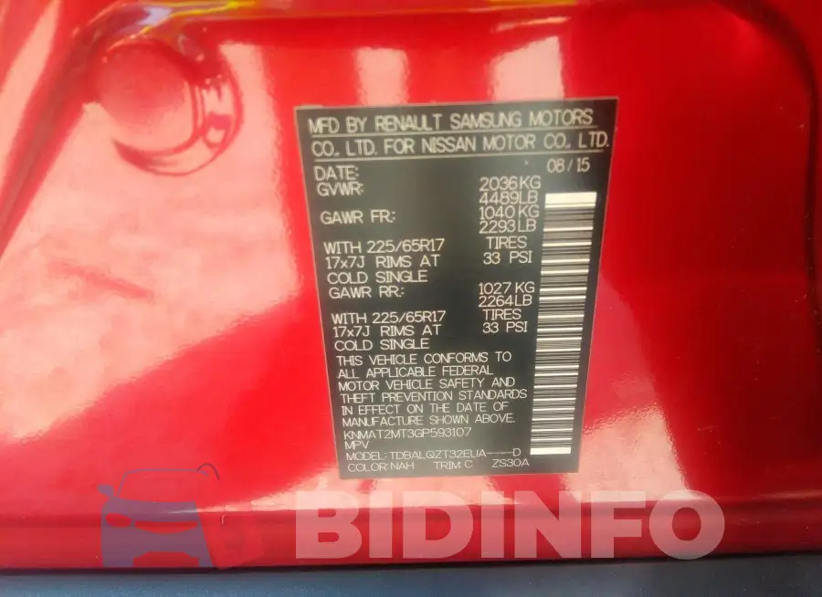 KNMAT2MT3GP593107 Photo# 9