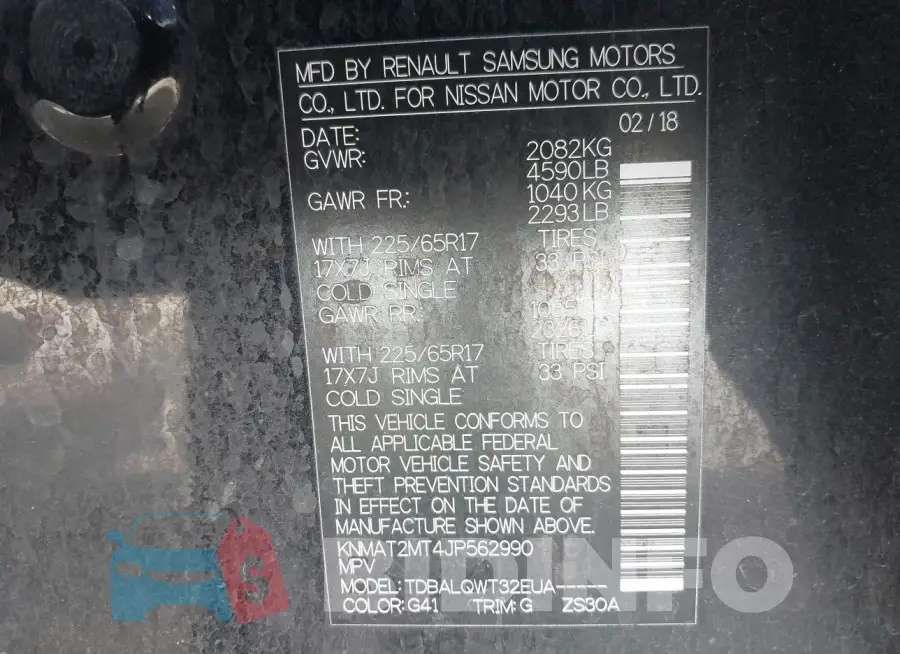 KNMAT2MT4JP562990 Photo# 9