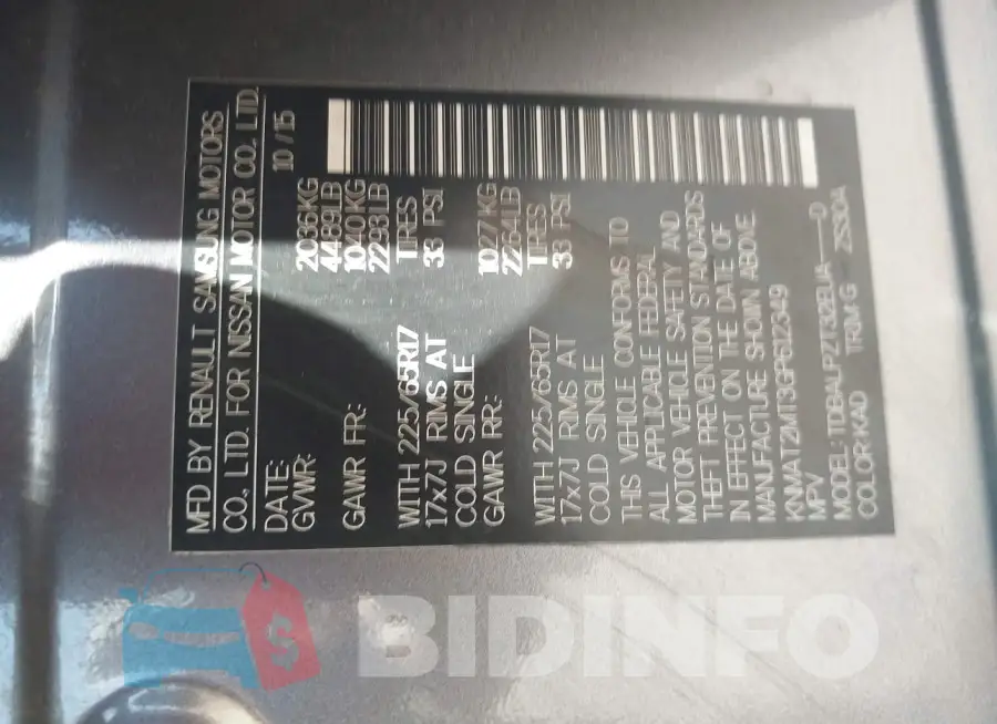 KNMAT2MT3GP612349 Photo# 9