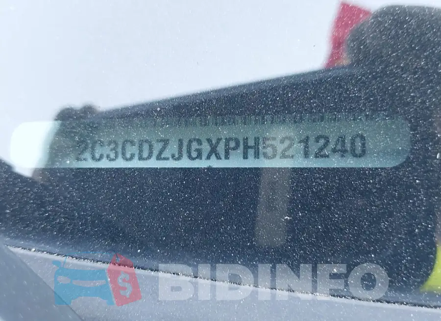 2C3CDZJGXPH521240 Photo# 9