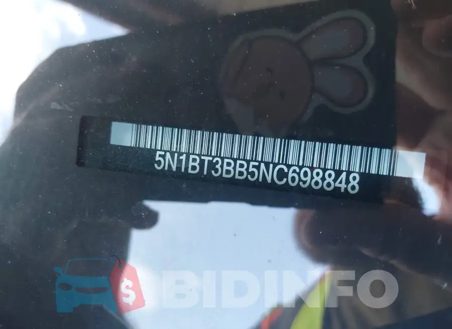 5N1BT3BB5NC698848 Photo# 9