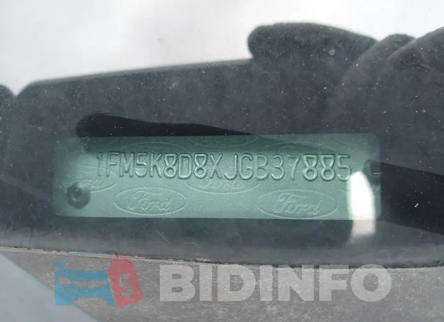 1FM5K8D8XJGB37885 Photo# 9