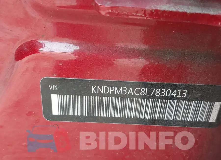 KNDPM3AC8L7830413 Photo# 9