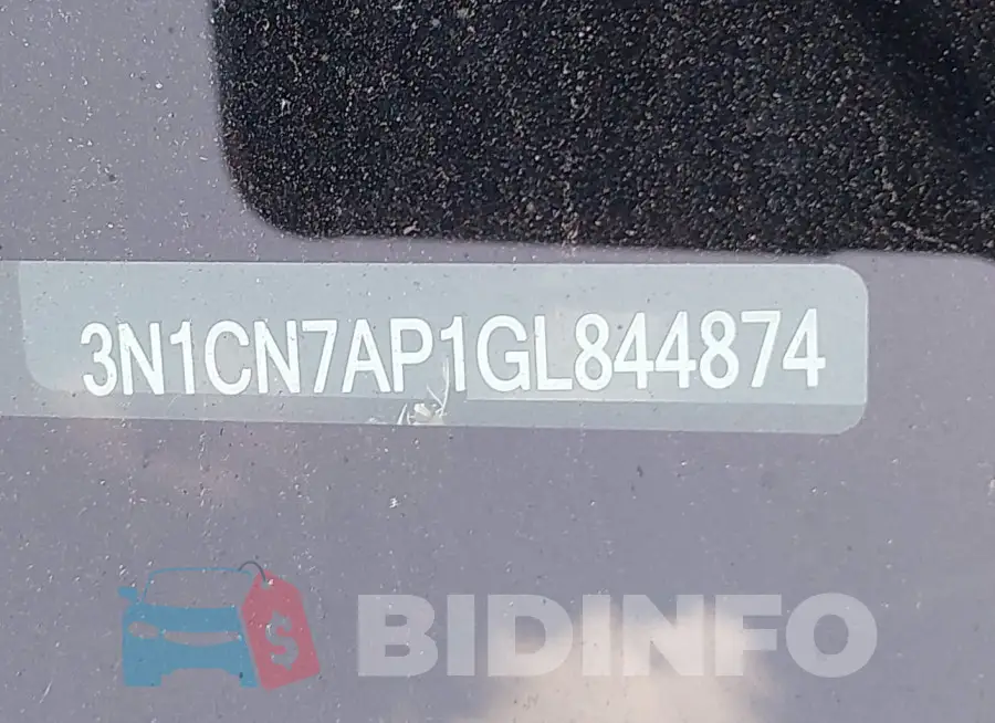 3N1CN7AP1GL844874 Photo# 9